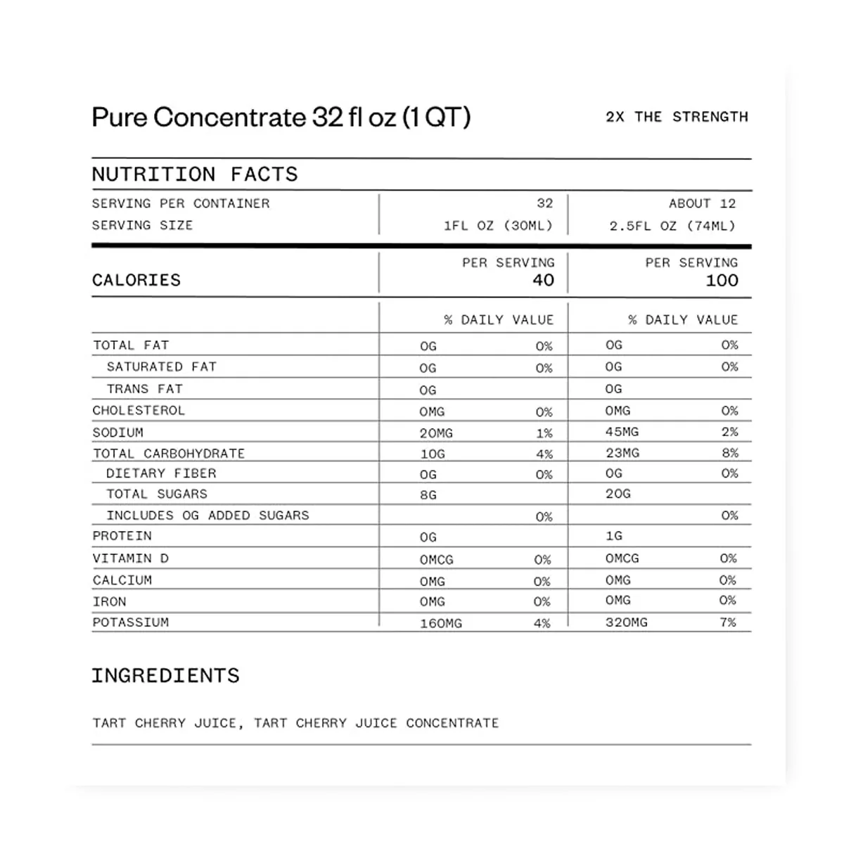 Cheribundi Tart Cherry Juice Pure Concentrate - Image 5