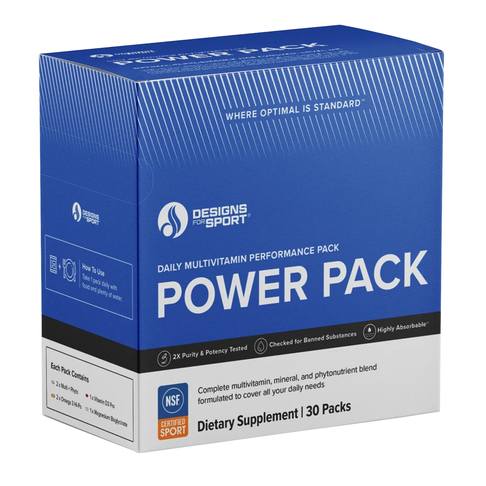 Designs for Sport Power Pack