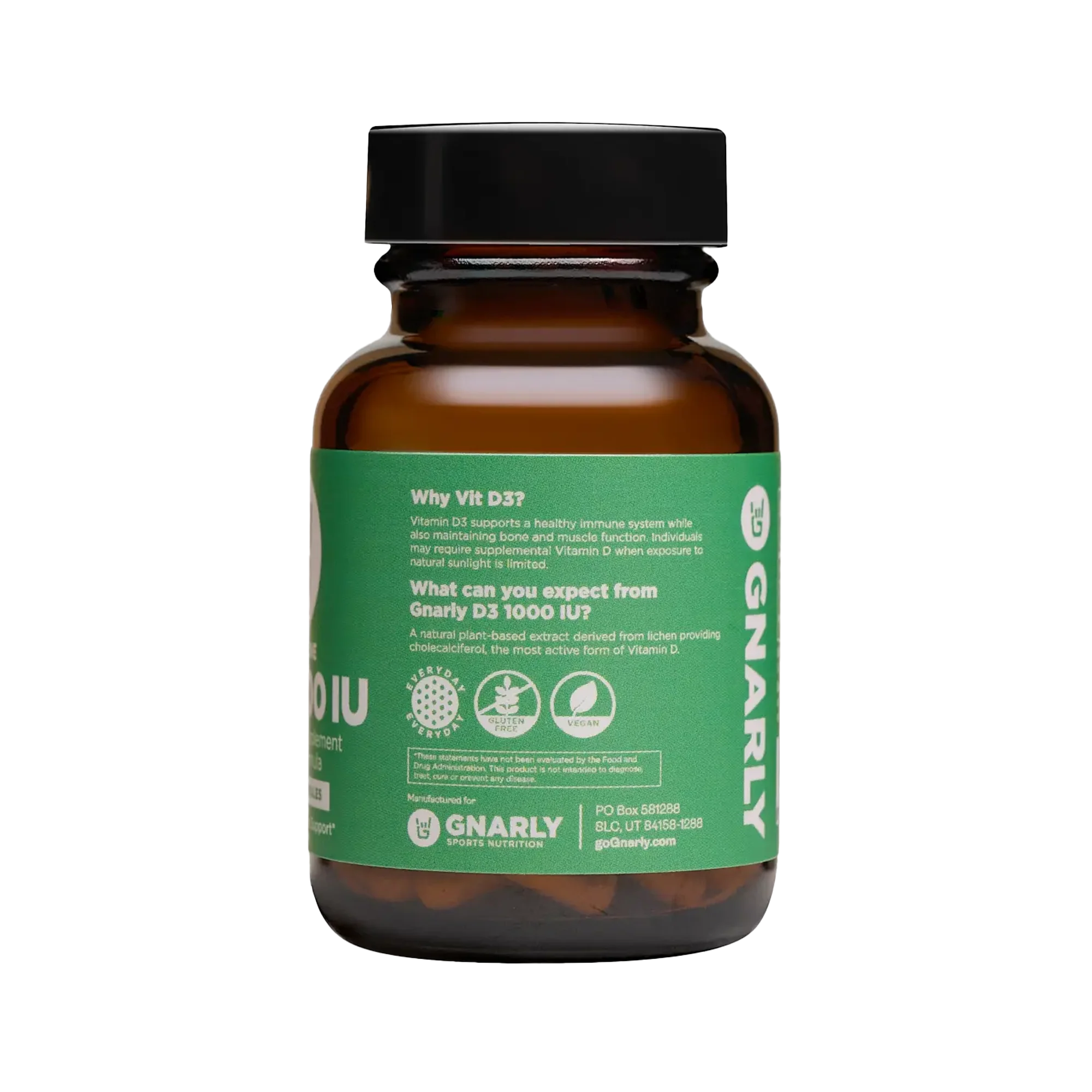 Gnarly Nutrition Baseline Vitamin D3 - Image 2