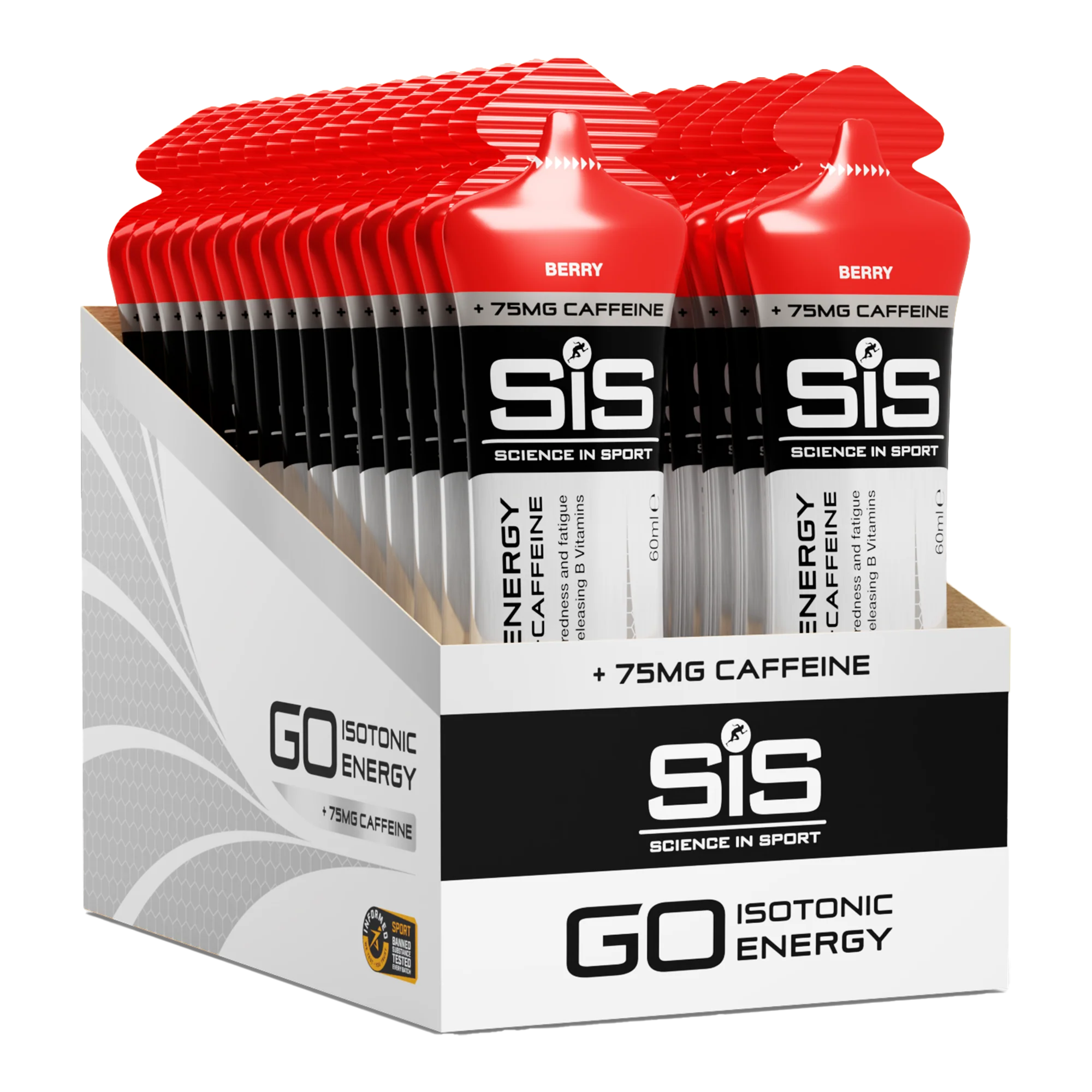 SiS GO Energy + Caffeine Gels - Image 3