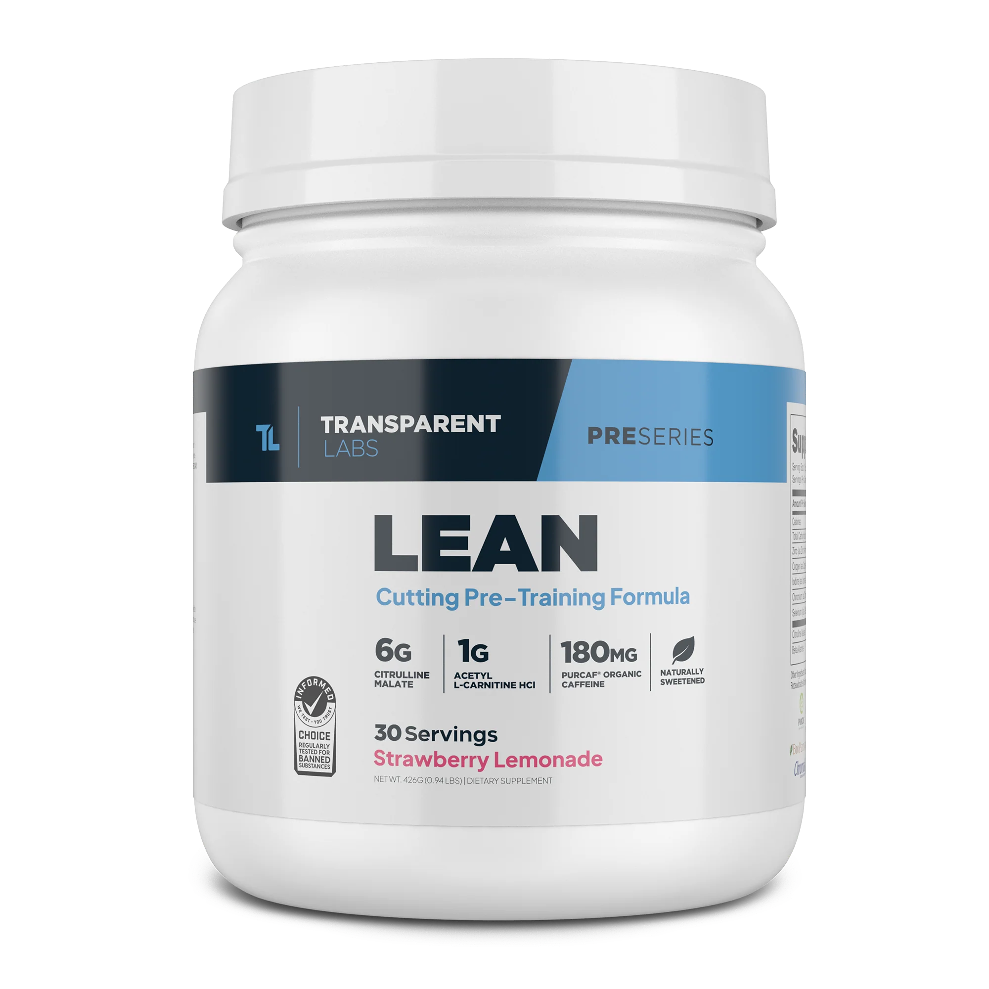 Transparent Labs Lean Pre-Workout - Image 3
