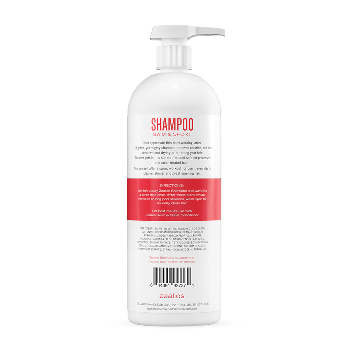 Zealios Swim and Sport Shampoo - Image 4